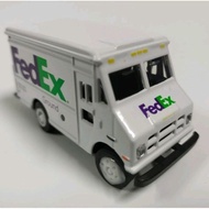 FedEx delivery van damage rim