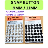 SNAP BUTTON / METAL SNAP FASTENERS BUTTON/ PONY SNAP BUTTON / HIGH QUALITY SNAP BUTTON / METAL CONCE