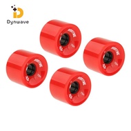 Dynwave 4x  78A Cruiser Skateboard Wheels PU Wheels Long  Wheels, Effective  Vibration Feet and Nois