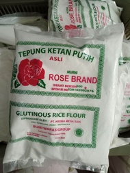 Tepung ketan/ pulut rose brand 500 gram