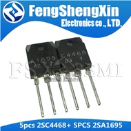 10pcs/lot 2SC4468 2SA1695 TO-247 5pcs C4468+ 5PCS a1695 Power Transistors