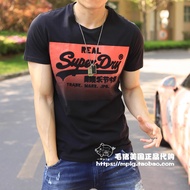 Superdry New Men's Trend Embossed Relief Round Neck Slim Fit Short Sleeve T-shirt