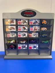 絕版 display 展示架 連19車仔 全走 Tomy Takara Tomica 卡通 角色 車仔 迪士尼 Disney Pixar 跳跳虎 pooh toy story 泡泡龍 巴斯 胡迪 豬仔