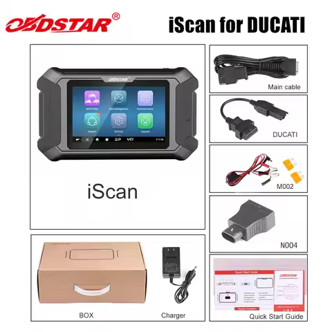 OBDSTAR iScan for DUCATI Motorcycle Diagnostic Tool Support IMMO Programming