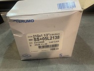 日本 Terumo Syringe with needle 螺絲咀針筒連針咀 (100個/盒) - 5ml：21g-x-1-1-2