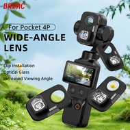 BRDRC Wide Angle Lens Filter for DJI Osmo Pocket 4 Pro Accessories Camera Extend Wide-angle Photogra