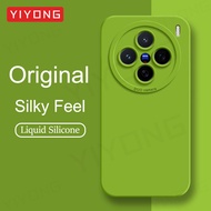 For VivoX200 Pro Case YIYONG Silky Feel Liquid Silicone Soft Cover For VIVO X200 Pro Mini FE X300 Vi