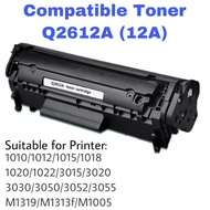 Compatible Laser Toner Cartridge 12A (Q2612A) For HP Black &amp; White Laserjet Printer