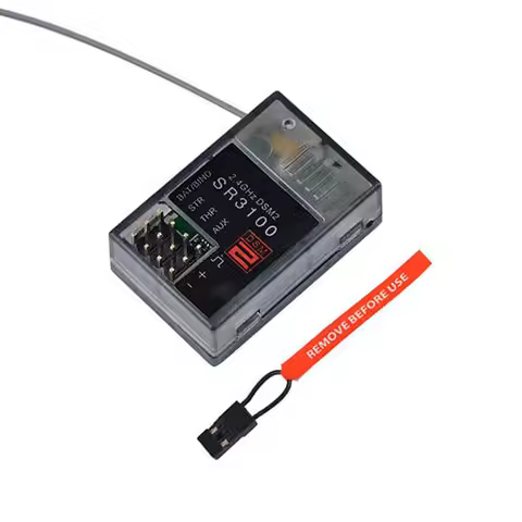 3CH SR3100 Receiver 3 Channel RX FOR RC CAR SPMSR3100 RX For dsm2 Transmitter