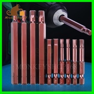 M3 Magnetic Inner Hexagonal Head Bits Electric Drill Electric Screwdriver Bits L50mm / L80mm H4 H5 H