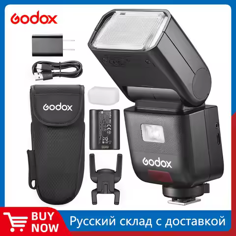 Godox Ving V480 C/S/N TTL On-Camera Flash for Sony for Canon for Nikon pk V860III TT520III V1PRO
