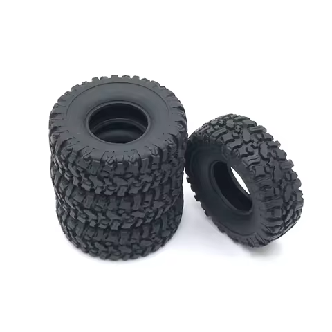 WPL C14 C24 C34 B14 B24 B16 B36 66mm Rubber Tire Wheel Tyre 1/16 RC Car Upgrade Parts Spare Accessor