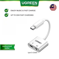 UGREEN Splitter Type C To All Jack 3.5mm Non DAC Earphones With Type C Charging