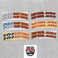 Daytona Rim Stickers, Cutting Stickers, 1 Set of 2