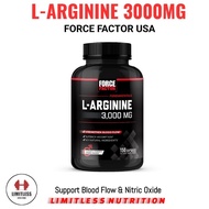 Force Factor USA L Arginine 3000MG - 150 Capsules L-Arginine Nitric Oxide LArginine