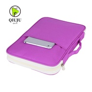 QIUJUU Document Bag, Water-resistant A4 Size A4 Document Bag, Durable Bright-colored Multifunctional