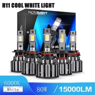 1 Pair LED Car Headlight Lemon light 10000LM H4 LED Headlight H1 H7 H8 H9 H11 fog light