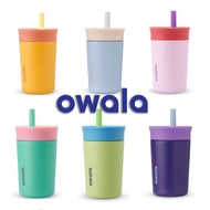 SG Owala Kids' 12oz (354ml) Insulated Stainless Steel Tumbler,Assorted Colours Christmas Owala Tumbl