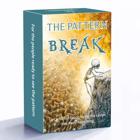 The Pattern Break Oracle Cards, 54 Durable Cards, Self-Reflection & Guidance, Tarot Cards for Beginn