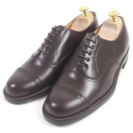 全新未使用 REGAL 男士鏤空鞋頭繫帶真皮正裝鞋，ブラウン， 26 碼，日本製