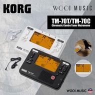 Korg TM70T / TM70C Chromatic Combo Tuner Metronome for Orchestra & Brass Band (Strings Instrument / 