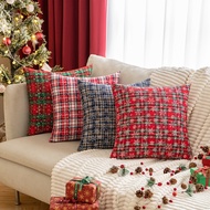 Christmas Cushion Cover 50x50 45x45cm 30x50 Christmas Decor Snow Cushion Covers Pillow Case Cover So