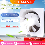 【Original+24hours delivery】Exhaust Fan wall-mounted exhaust fan household silent bathroom shutter exhaust fan household exhaust fan