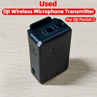 Used Wireless Microphone For DJI Osmo Pocket 2 Transmitter DJI Mic Camera Accessories