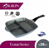 Wajan Square pan 3 in 1 anti lengket Kirin 28cm
