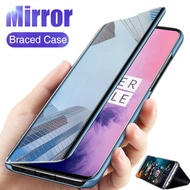 Mirror Flip Case For Poco X4 Pro 5G Poco M4 Pro 4G Poco M5 Poco M3 Poco F4 5G Poco F4 GT Poco M3 Pro 5G Poco X3 NFC , Clear View Mirror Flip Leather Stand Phone Case Cover