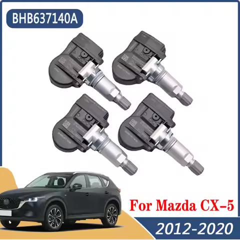 For Mazda CX-5 GH KF 2012-2020 TPMS BHB637140A Tire Pressure Monitor Sensor 4PCS/Lot 433MHZ BHB6-37-