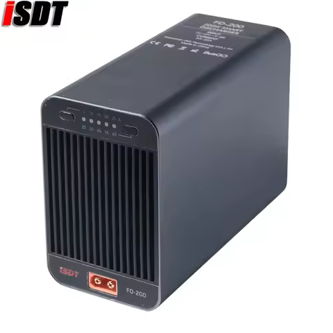 ISDT FD-200 200W 25A Support 2-8S Lipo Battery Wireless APP Control Discharger for RC Drone Car Boat