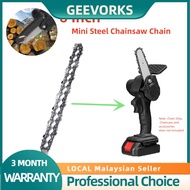 [LOCAL]6 Inch Chains Mini Chainsaw Chains,Multi-function Mini Electric Chainsaw Electric Chain Saw Accessories