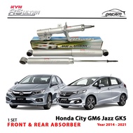 Honda City GM6 T9A Jazz GK5 T5A Kayaba KYB RS Ultra Front And Rear Absorber Set 332HD14 332HD15 342H