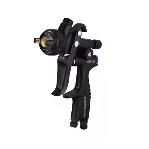 Original PORPHIS MP 1.3/1.8/2.5mm Spray Gun PRD-135 paint spray gun for Car primer coat painting&fur