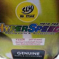 Hyperspeed Crankshaft Racing Y15ZR Jet 8mm