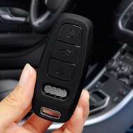 TPU Car Remote Key Case Cover Shell Fob For Audi Q5 A3 A6 A7 A4 B9 A8 E-tron Q7 Q8 C8 D5 SQ8 Key