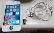 ╭✿㊣ 二手 3.5 吋 蘋果 Apple iPhone 4S 【A1387】附充電線,功能正常 (請自行解鎖ID)