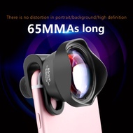 65mm Mobile Phone External Telephoto Lens HDSLR Portrait Magnification Lens Background Bokeh Depth o