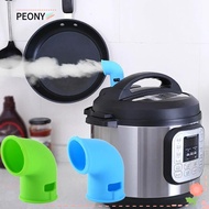 PEONIES Pressure Cooker Steam Diverter, Steam Release Pressure Cooker Accessories Instant Pot Exhaust Hole, Silicone 360 Rotating Diverter Pressure Cooker Exhaust Pipe