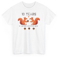 10Th Wedding Anniversary Customized T-Shirt - Funny Couples Novelty Love Tee