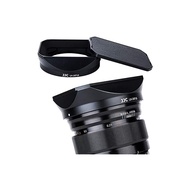 [Japan Products] JJC Metal Square Lens Hood + Hood Cap for Fujifilm Fujinon XF 16mm F1.4 R WR Lens LH-XF16 Compatible with X-T4 X-T200 X-A7 X-Pro3 X-Pro2 X-T3 X-T2 X-T1 X-T30 X- T20 Compatible with X-T10