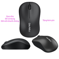 Chuột Không dây DareU LM106G gọn nhẹ dễ sử dụng kết nối nhanh chóng tương thích nhiều thiết bị.