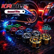 Genuine KAMUI Handlebar End 2-Tone CNC Can Be Used With Many Models Mixed Colors Available In Both 3