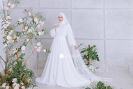 Gaun Hanum | Gaun Pengantin Muslimah