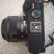 kamera mirrorles Canon m3 second like new / kamera cano m3 bekas mulus