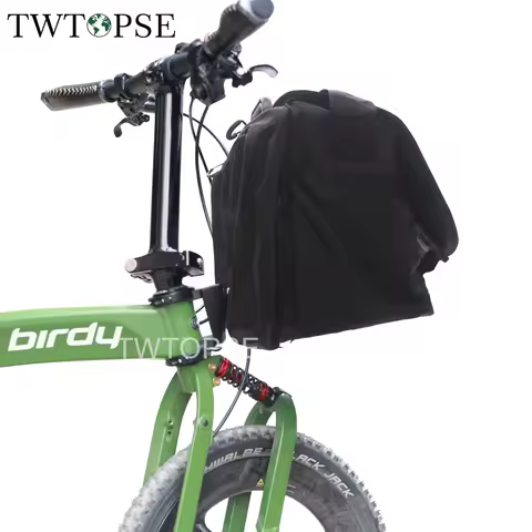 TWTOPSE Bike Bicycle Front Carrier Block Adapter For Birdy 2 3 P40 Classic Folding Bike Bag Basket B