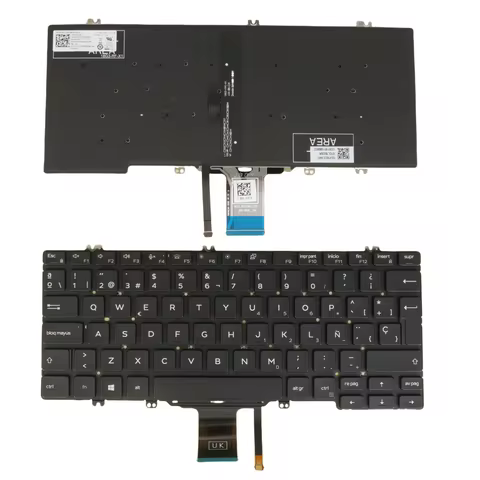Spanish /La Laptop Keyboard for Dell Dtf98 0Dtf98 Dcj6K 0Dcj6K Pk132Eq2B21 Pk132Eq2B22, Latitude 530