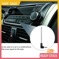 SF  Portable Mini 35mm Connector Telescopic FM Radio Antenna for Car Mobile Phone
