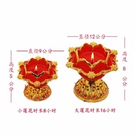 Butter Lamp Phnom Penh Lotus Butter Lamp 8 Hours 15 Hours Smokeless Candle Lotus Candle Buddha Front